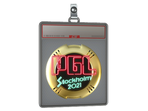 Item Sticker Slab | PGL (Gold) | Stockholm 2021