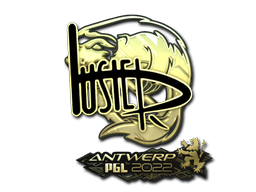 Item Sticker | buster (Gold) | Antwerp 2022