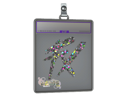 Item Sticker Slab | Fluxo (Glitter) | Paris 2023