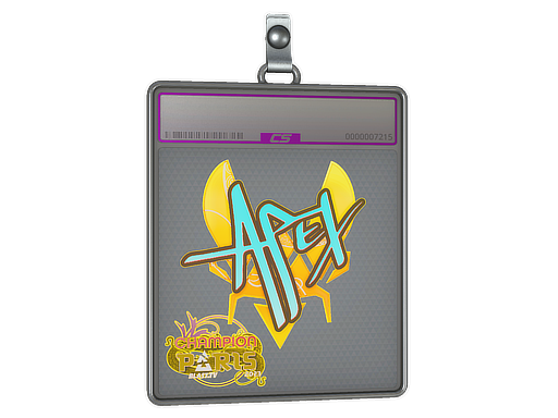 Item Sticker Slab | apEX (Holo, Champion) | Paris 2023