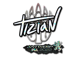 Item Sticker | tiziaN (Glitter) | Antwerp 2022