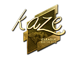 Item Sticker | Kaze (Gold) | Boston 2018