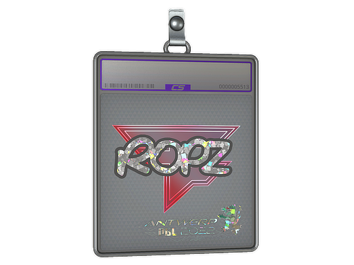 Item Sticker Slab | ropz (Glitter) | Antwerp 2022