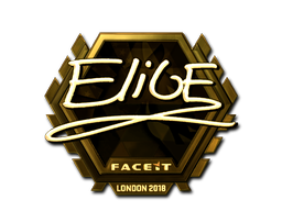 Item Sticker | EliGE (Gold) | London 2018