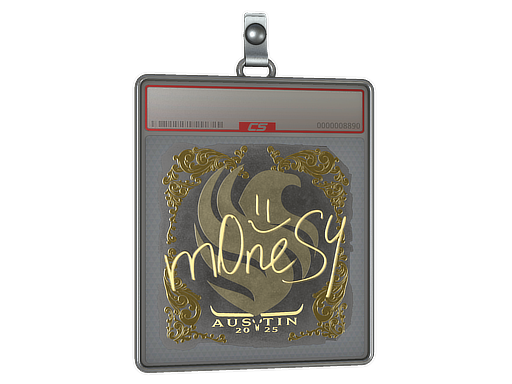 Item Sticker Slab | m0NESY (Gold) | Austin 2025