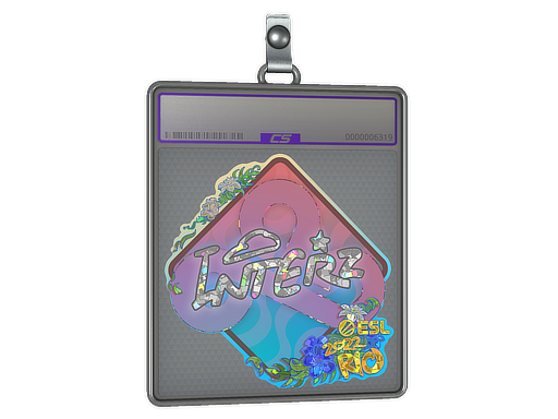 Item Sticker Slab | interz (Glitter) | Rio 2022