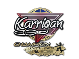 Item Sticker | karrigan (Champion) | Antwerp 2022