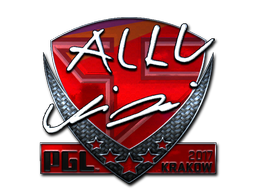 Item Sticker | allu (Foil) | Krakow 2017