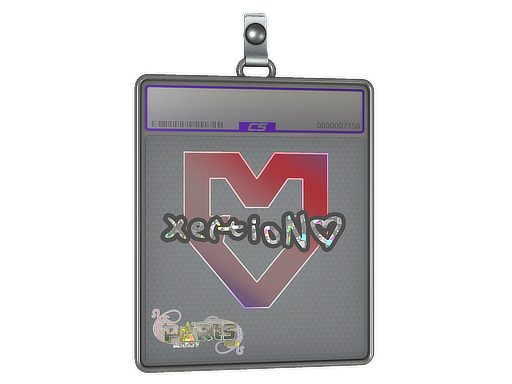 Item Sticker Slab | xertioN (Glitter) | Paris 2023