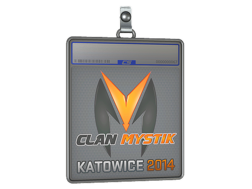 Item Sticker Slab | Clan-Mystik | Katowice 2014
