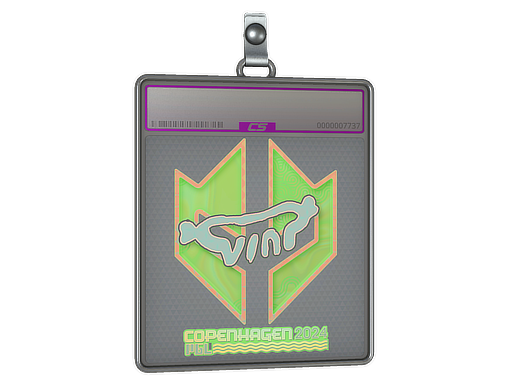 Item Sticker Slab | VINI (Holo) | Copenhagen 2024