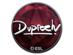 Item Sticker | dupreeh (Foil) | Katowice 2019