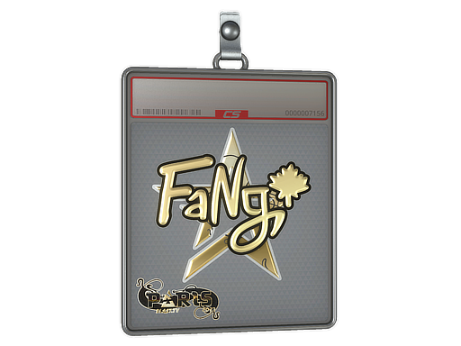 Item Sticker Slab | FaNg (Gold) | Paris 2023