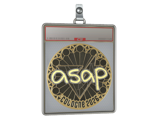 Item Sticker Slab | asap (Gold) | Cologne 2026