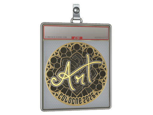Item Sticker Slab | arT (Gold) | Cologne 2026
