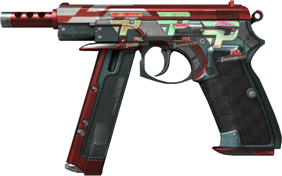 Item CZ75-Auto | Red Astor