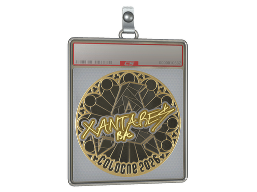 Item Sticker Slab | XANTARES (Gold) | Cologne 2026