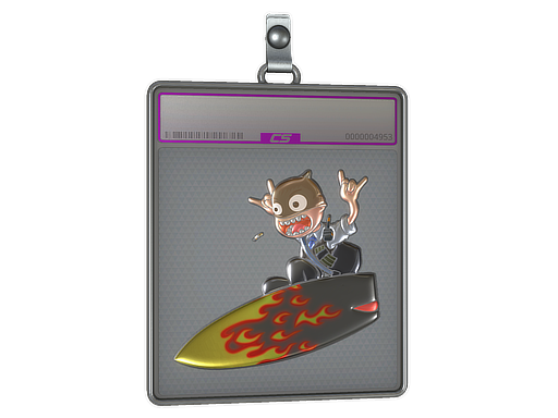 Item Sticker Slab | Blaze Surf K (Foil)