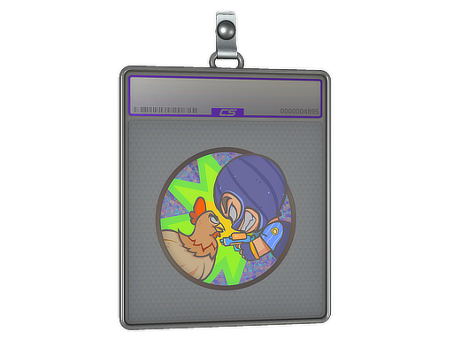 Item Sticker Slab | Eye Contact (Holo)