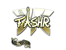 Item Sticker | FASHR (Gold) | Paris 2023