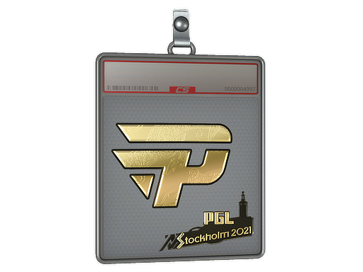 Item Sticker Slab | paiN Gaming (Gold) | Stockholm 2021