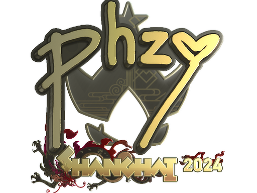 Item Sticker | phzy (Gold) | Shanghai 2024