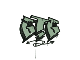 Item Graffiti | GTG (Cash Green)