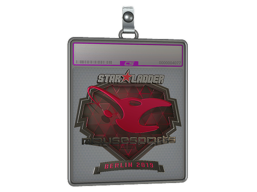 Item Sticker Slab | mousesports (Foil) | Berlin 2019