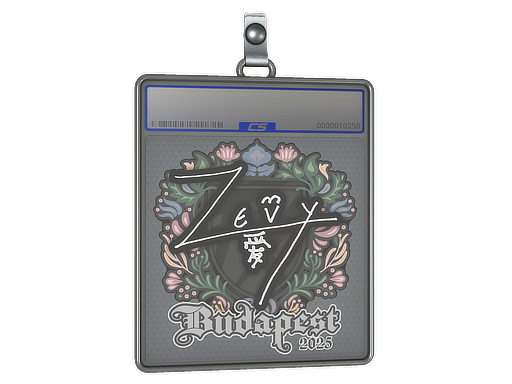 Item Sticker Slab | zevy | Budapest 2025