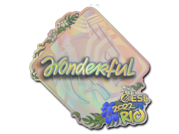 Item Sticker | w0nderful (Holo) | Rio 2022