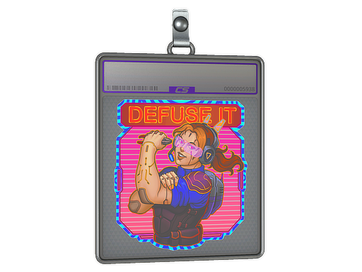Item Sticker Slab | Defuse It (Holo)