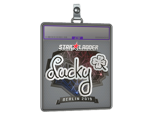 Item Sticker Slab | Lucky (Foil) | Berlin 2019