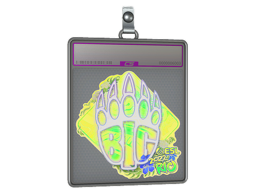 Item Sticker Slab | BIG (Holo) | Rio 2022
