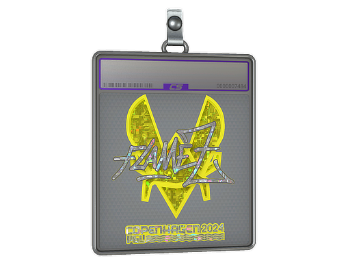 Item Sticker Slab | FlameZ (Glitter) | Copenhagen 2024