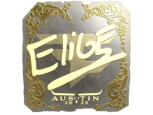 Item Sticker | EliGE (Gold) | Austin 2025
