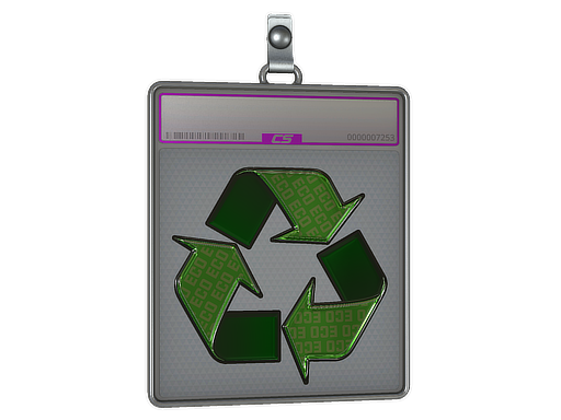 Item Sticker Slab | On An Eco (Foil)