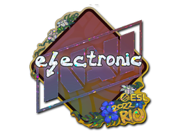 Item Sticker | electronic (Glitter) | Rio 2022