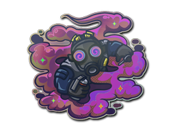 Cosmetic Sticker | Get Smoked (Holo) of Craft