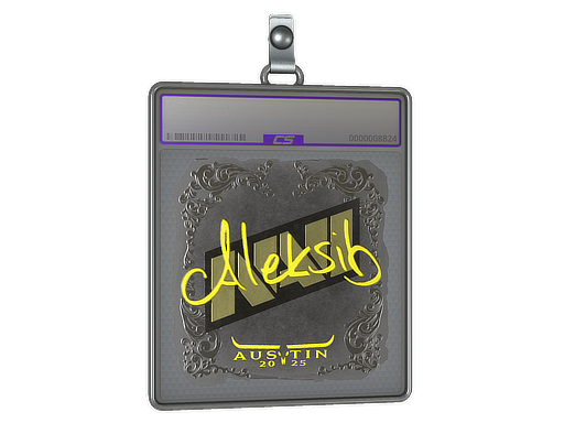 Item Sticker Slab | Aleksib (Foil) | Austin 2025