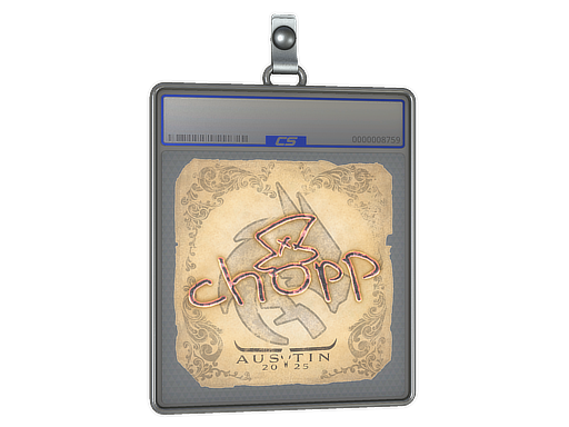 Item Sticker Slab | chopper | Austin 2025