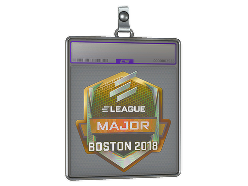 Item Sticker Slab | ELEAGUE (Holo) | Boston 2018