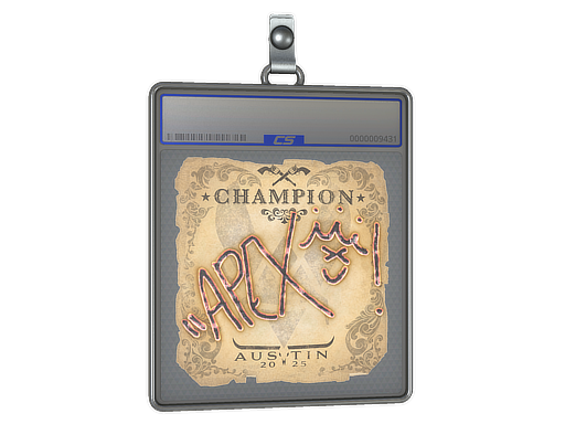 Item Sticker Slab | apEX (Champion) | Austin 2025
