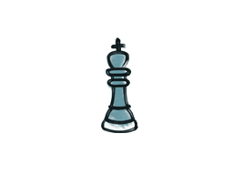 Item Sealed Graffiti | Chess King (Wire Blue)