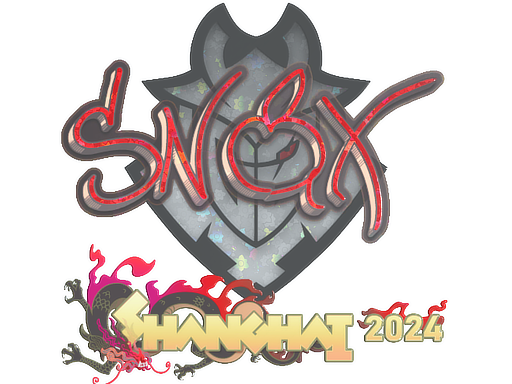 Item Sticker | Snax (Glitter) | Shanghai 2024