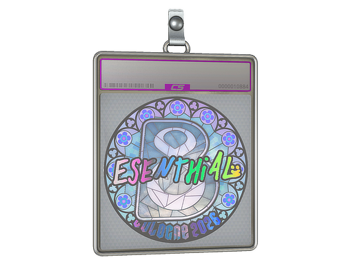 Item Sticker Slab | esenthial (Holo) | Cologne 2026