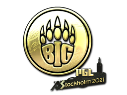Item Sticker | BIG (Gold) | Stockholm 2021
