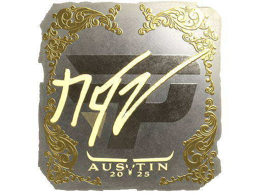 Item Sticker | NQZ (Gold) | Austin 2025