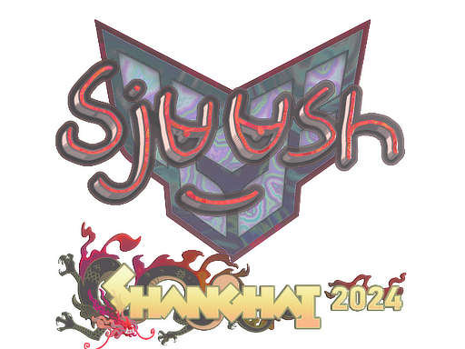 Item Sticker | sjuush (Holo) | Shanghai 2024