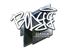 Item Sticker | bodyy (Foil) | Boston 2018