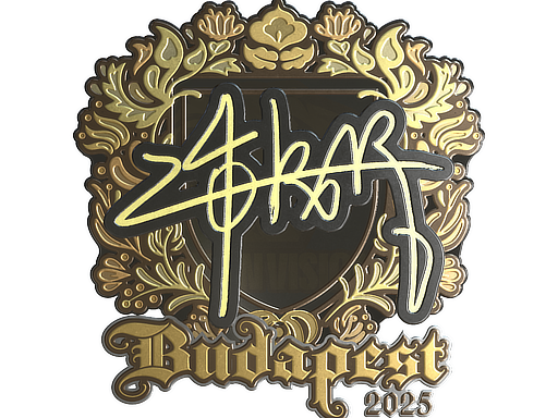 Item Sticker | z4KR (Gold) | Budapest 2025
